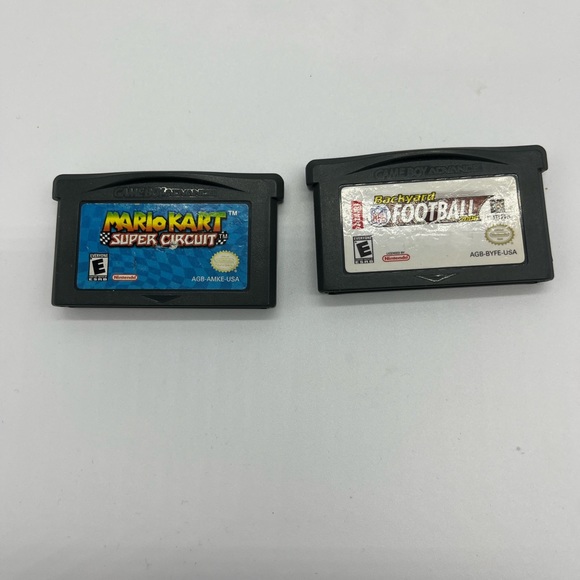 Mario Kart Super Circuit & Backyard football (Nintendo Game Boy Advance) - Picture 5 of 5